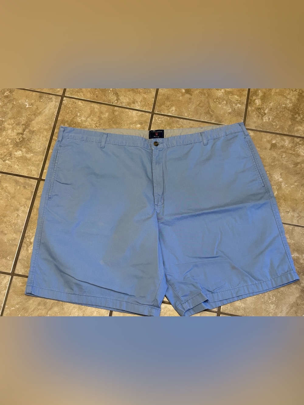 Saddlebred Light Blue Flat-Front Men’s Shorts